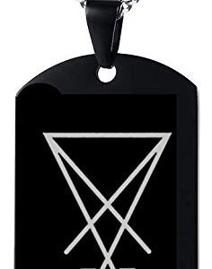 Lucifer Tag Necklace