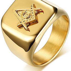 Masonic Gold Ring