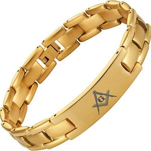 Masonic Gold Bracelet
