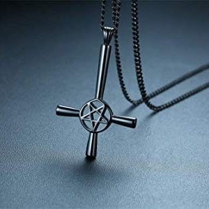 Satan Cross Necklace