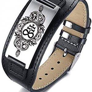 Satanic Cross Bracelet