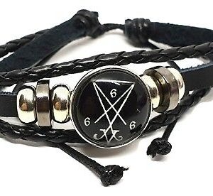 Satanic Symbol Bracelet