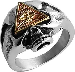 Pyramid Eye Ring