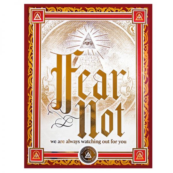 FEAR NOT ILLUMINATED MANUSCRIPT