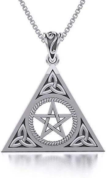 Triangle Pegan Necklace