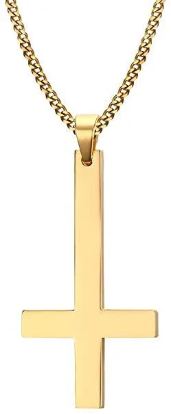 Inverted Gold Pendant