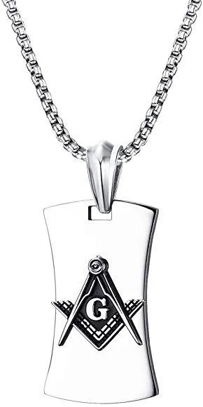 Masonic Pendant Necklace