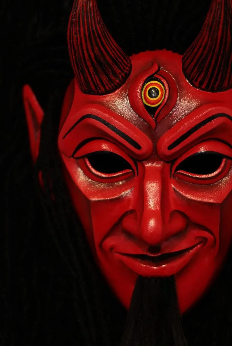 Red Devil Mask