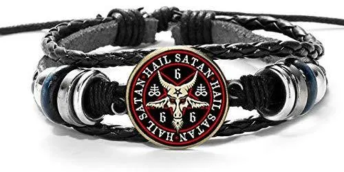 Satanic Pentagram Bracelet