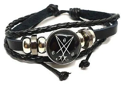 Satanic Symbol Bracelet
