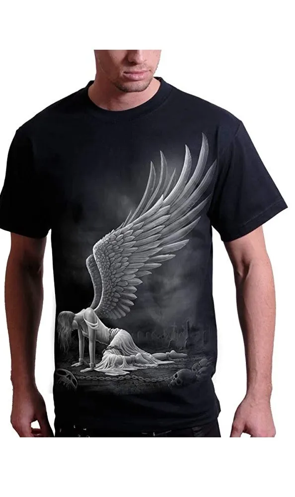 Angel Black T-Shirt
